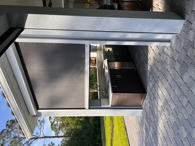 Outdoor Kitchen Screen